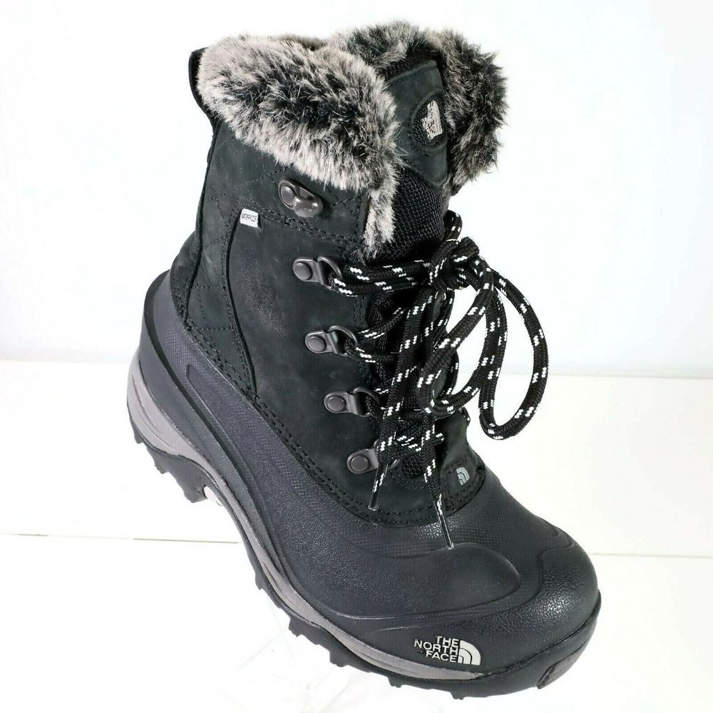 The North Face Black Snow Boots Size 6 Womens